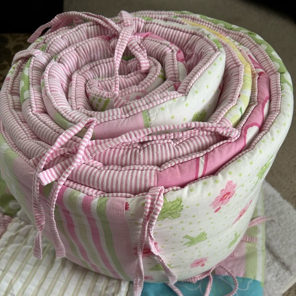 Pottery Barn bumper and Comforter - Picture 2 of 9